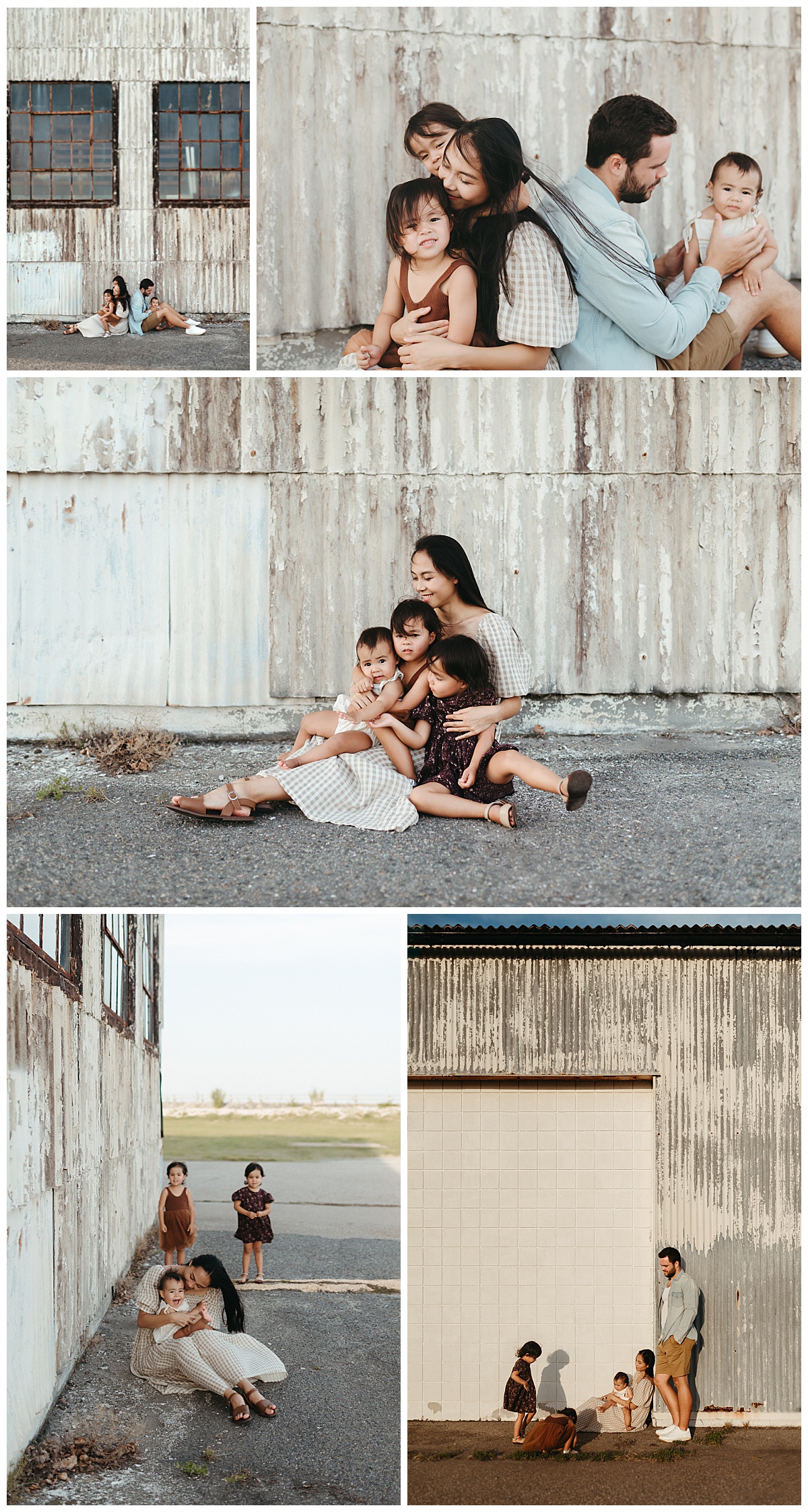 loved ones cuddle up together outside by Nikki Meer Photography